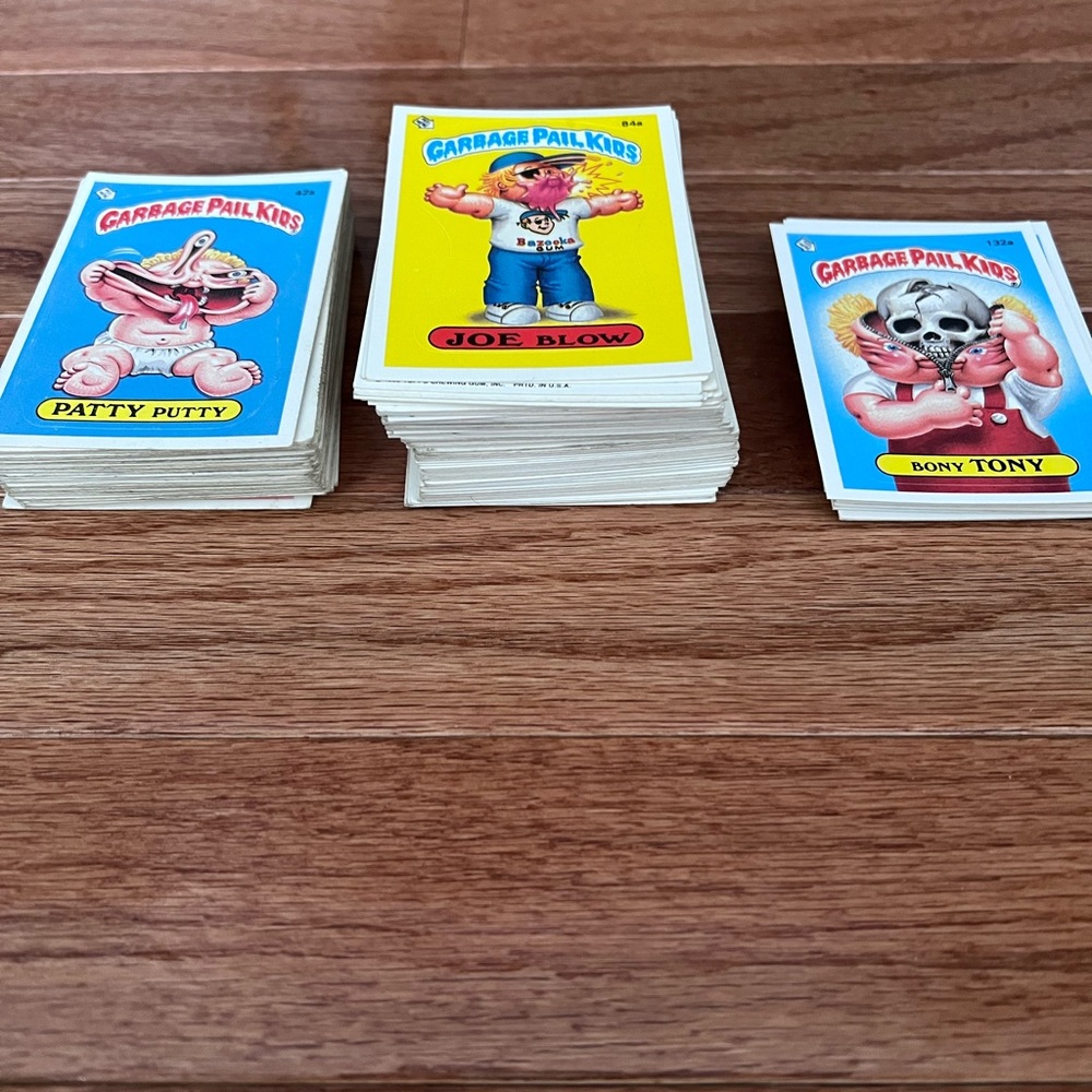 Vintage 1985 Garbage Pail Kids Series 2, 3, & 4 - Large Lot 200+ Cards Topps